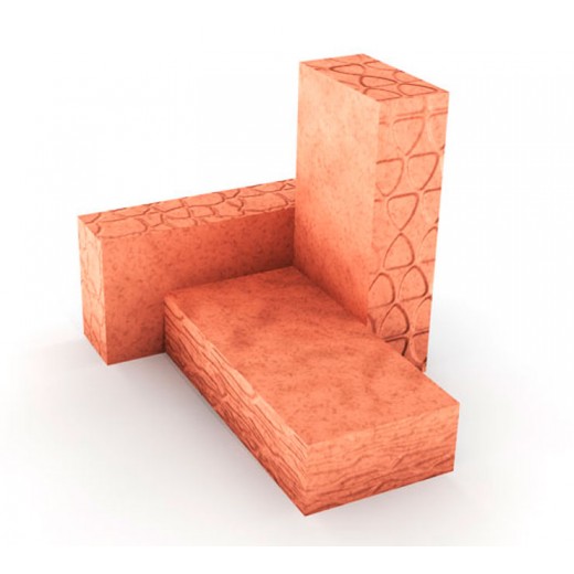 Caramida pentru sobe plina 205*100*50 M cu decor (600/pal)